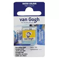 Kliknite za detalje - TALENS Van Gogh Water Colour Pan - Akvarel boja u panu AZO ŽUTA SVETLA 13g 2 komada  687268