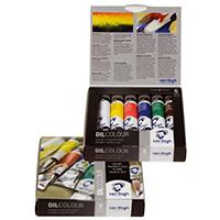 Kliknite za detalje - TALENS Van Gogh Oil Colour Starter Set 02C406 - Komplet uljanih boja 6 x 20ml 685900