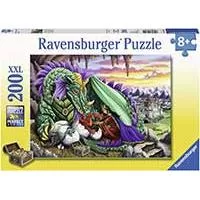Kliknite za detalje - Ravensburger Puzle 200 delova - Kraljica zmajeva 12655