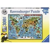 Kliknite za detalje - Ravensburger Puzzle 300 delova - Životinje sveta 13257
