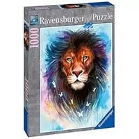 Kliknite za detalje - Ravensburger Puzzle 1000 delova - Veličanstveni lav 13981