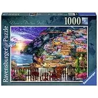 Kliknite za detalje - Ravensburger Puzzle 1000 delova - Večera sa pogledom na Positano, Italija 15263