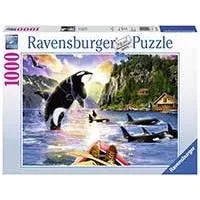 Kliknite za detalje - Ravensburger Puzzle 1000 delova - Orke u zalivu 15270