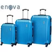 Kliknite za detalje - Set ABS kofera Enova Sevilla Aqua 55cm-65cm-75cm 514240