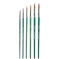 Kliknite za detalje - POP BRUSH 080 - Četkice okrugle - zelene 6 kom. br.2-12