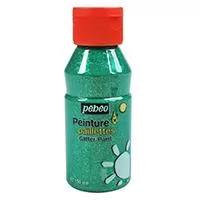 Kliknite za detalje - PEBEO Glitter Paint - Svetlucavi gel za decu ZELENA 150ml 668183