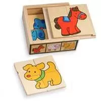 Kliknite za detalje - Pino Toys Set drvenih slagalica 6x4