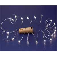 Dekorativne LED lampice na baterije 20 LED MLD20/WW