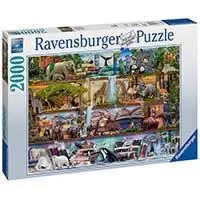 Kliknite za detalje - Ravensburger Slagalica 2000 delova - Veličanstveno životinjsko carstvo 16652