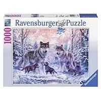 Kliknite za detalje - Ravensburger Slagalica od 1000 delova - Polarni vukovi 19146