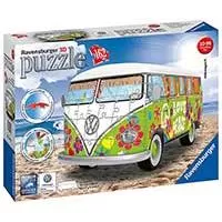 Kliknite za detalje - Ravensburger 3D Puzle -  Hipi kombi Volkswagen T1 12532