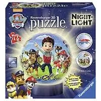Kliknite za detalje - Noćna lampa od puzli Paw Patrol - Ravensburger 12187