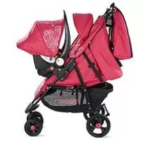 Kliknite za detalje - Chipolino duo kolica Gia raspberry