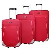 Kliknite za detalje - Enova Putni koferi - komplet - 53/63/73cm - Malaga Red 519140
