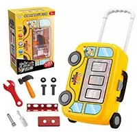 Kliknite za detalje - Trolley Case Tool Travel - Kofer na točkiće sa alatom za decu - 9 delova 50207