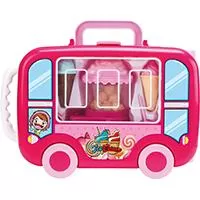 Kliknite za detalje - Ice Cream - Kofer na točkiće SLATKI BUTIK za decu - 18 delova 59126