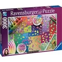 Kliknite za detalje - Puzle na puzlama od puzli 3000 delova Ravensburger 17471