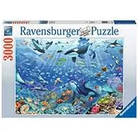 Kliknite za detalje - Puzzle 3000 delova Pod morem Ravensburger 17444