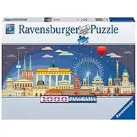 Kliknite za detalje - Puzle 1000 delova Panorama Berlin Ravensburger 17395