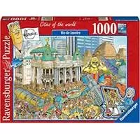 Kliknite za detalje - Puzzle slagalica 1000 delova Rio de Žaneiro - Fleroux Ravensburger 16194
