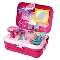Kliknite za detalje - Dečiji set za ulepšavanje u koferu Luna Toys 64449