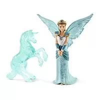 Kliknite za detalje - Schleich Figure Bayala - Vila Eyela i ledeni jednorog 70587