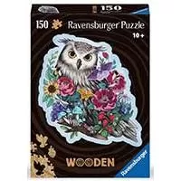 Kliknite za detalje - Drvene puzzle slagalica 150 delova Sova Ravensburger 17511