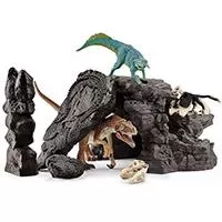 Kliknite za detalje - Schleich Figure Dinosaurusi - Hererasaurus, Psitakosaurus, Mikroraptor i pećina 41461