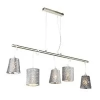 Kliknite za detalje - Globo Tuxon-Tarok visilica lampa sa podešavanjem visine 15265-5H2