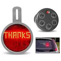 Kliknite za detalje - Svetleći znak - Pokazivač emocija za automobil