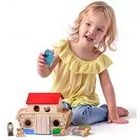 Kliknite za detalje - Drvena igračka Nojeva arka Woodyland 90917