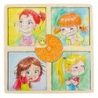Kliknite za detalje - Pino Toys Slagalica Emocije devojčice
