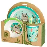Kliknite za detalje - BigBamBoo Dečiji set za jelo Panda Indijanac