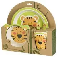 Kliknite za detalje - BigBamBoo Dečiji set za jelo Tigar