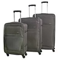 Kliknite za detalje - Enova Komplet kofera 55/69/79cm Doha Grey 521140