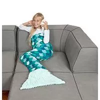Kliknite za detalje - Kanguru sirena ćebe za decu