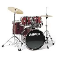 Kliknite za detalje - Sonor Force507 Stage Wine Red 22in - Set Bubnjeva