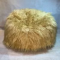 Kliknite za detalje - Lazy bag fotelja Gold Čupavac
