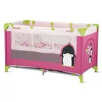 Kliknite za detalje - Chipolino Prenosivi Krevetac Pinga pink