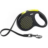 Kliknite za detalje - Povodac za psa Flexi Design M Tape 5m Yellow
