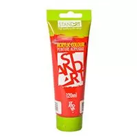 Kliknite za detalje - STANDART Akrilna boja Akrilik Crvena 120ml