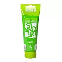 Kliknite za detalje - STANDART Akrilna boja Akrilik Svetlo zelena 120ml