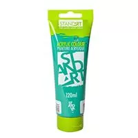 Kliknite za detalje - STANDART Akrilna boja Akrilik Viridijan zelena 120ml