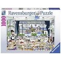 Kliknite za detalje - Ravensburger Puzzle 1000 delova - Londonska čajanka 13985