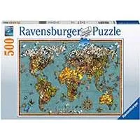 Kliknite za detalje - Puzzle 500 delova Svet leptira Ravensburger 15043