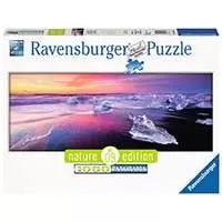 Kliknite za detalje - Puzzle 1000 delova Jokulsarlon Island - Panorama Ravensburger 15075