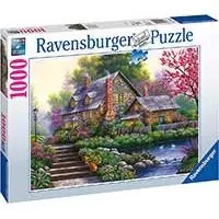 Kliknite za detalje - Puzzle Slagalica 1000 Romantična kuća Ravensburger 15184