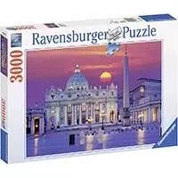Kliknite za detalje - Puzzle Slagalica 3000 delova Crkva Svetog Petra u Rimu Ravensburger 17034