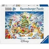 Kliknite za detalje - Puzzle Slagalica 1000 delova Diznijev Božić Ravensburger