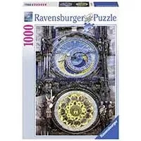 Kliknite za detalje - Puzzle Slagalica 1000 delova Astronomski sat u Pragu Ravensburger 19739